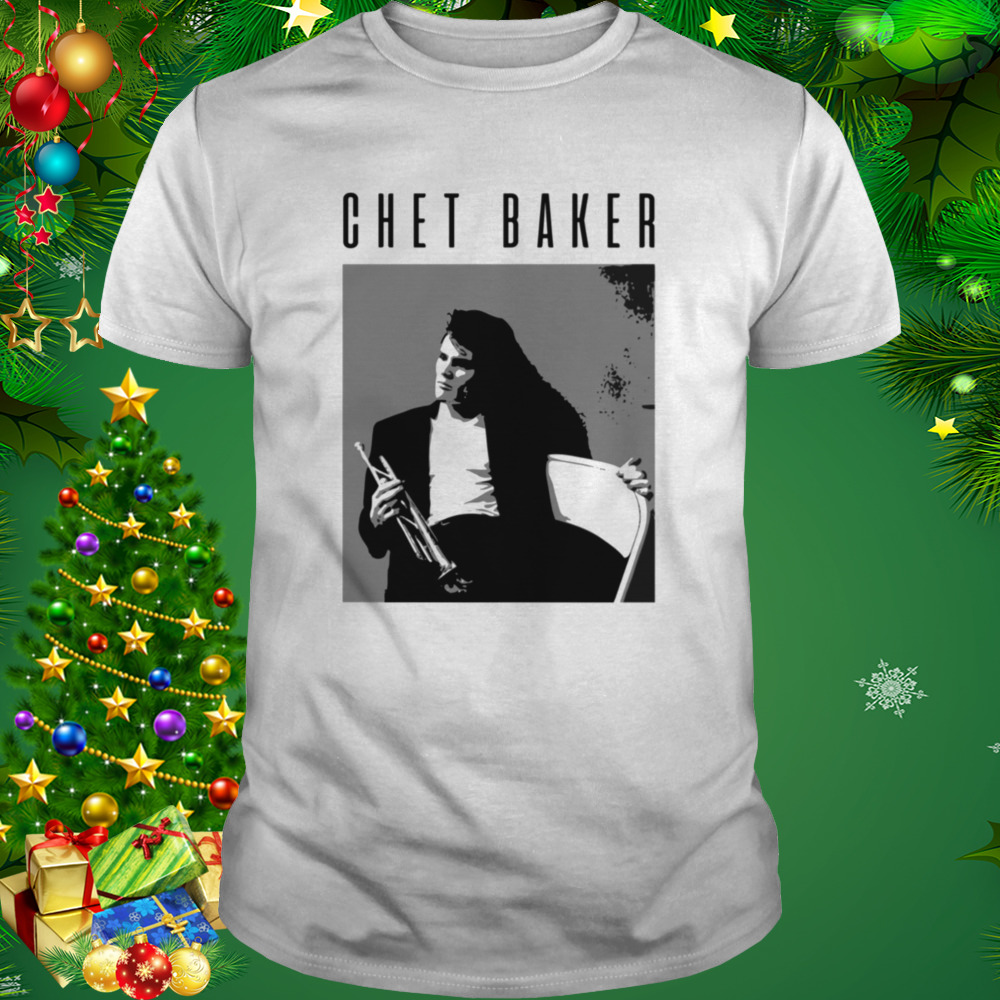 Tribute To Chet Baker Black And White shirt 1 Unisex shirt