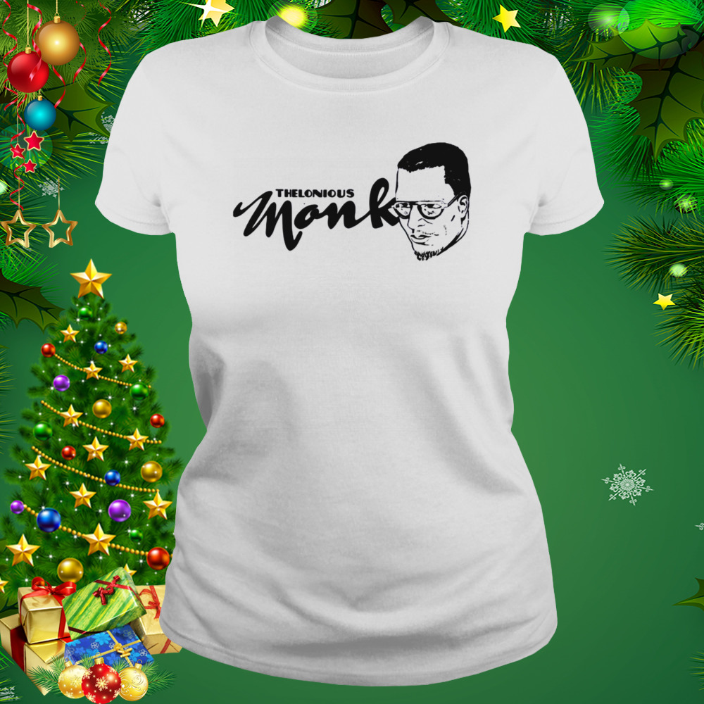 Typographic Design Thelonious Monk Artwork shirt 2 Women's shirt