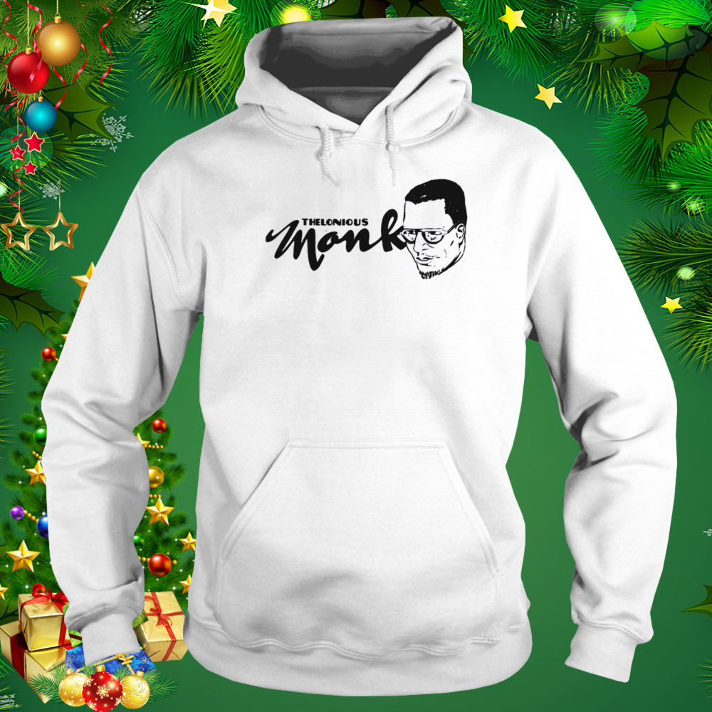 Typographic Design Thelonious Monk Artwork shirt 5 Hoodie shirt