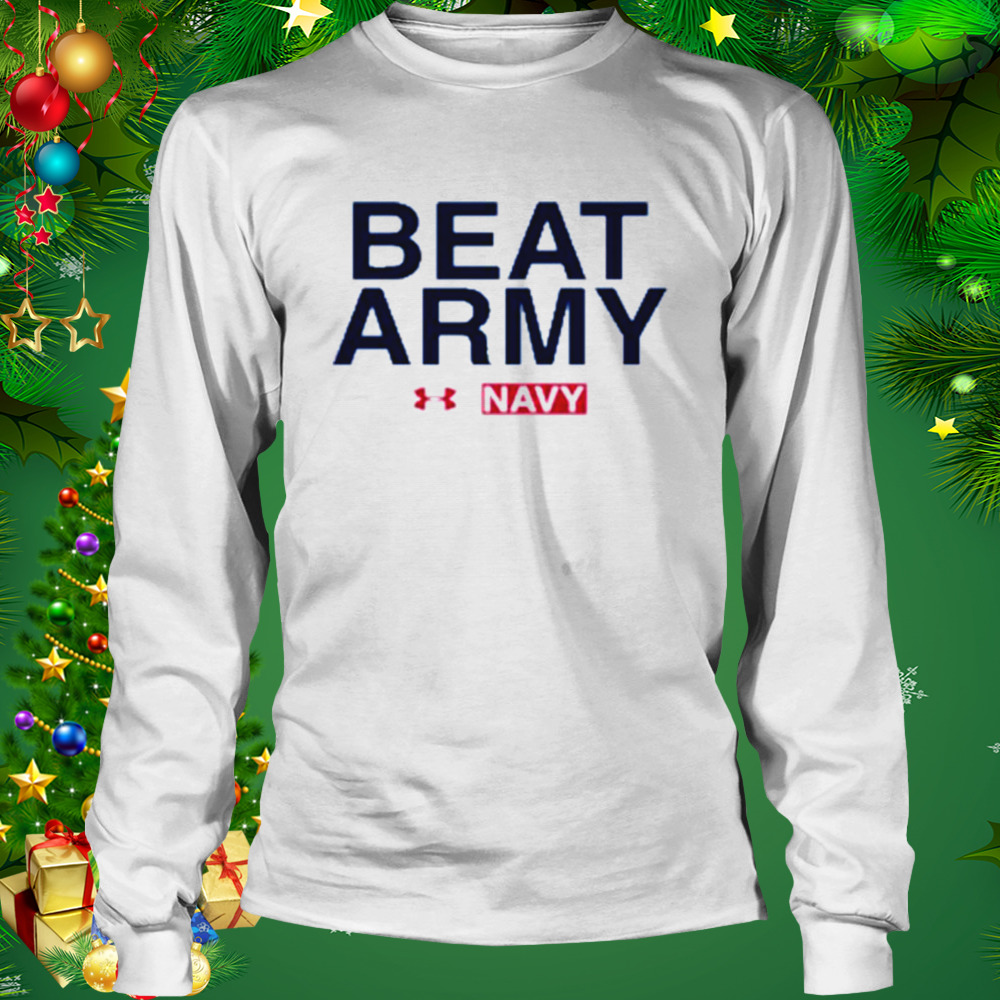 Under armour 2022 navy midshipmen special games beat army shirt 3 Longsleeve shirt
