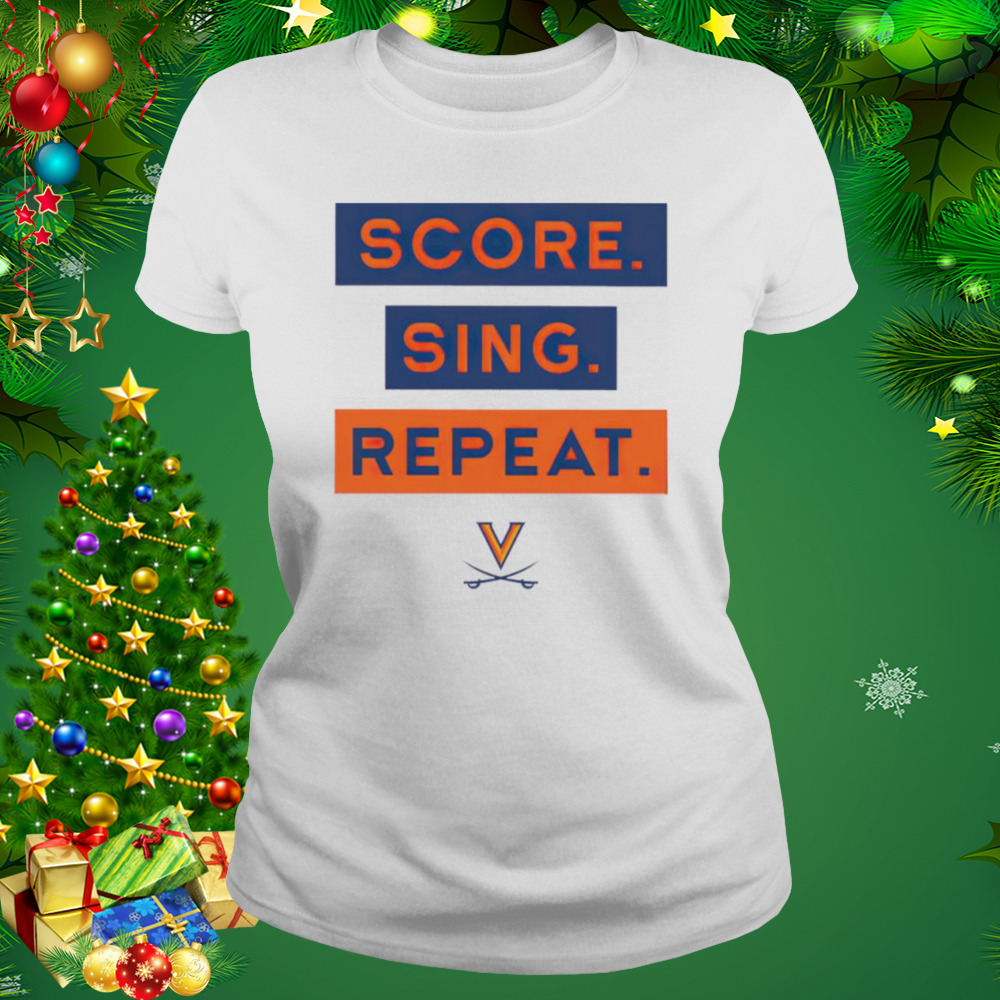 Virginia Cavaliers Sing Score Repeat shirt 2 Women's shirt