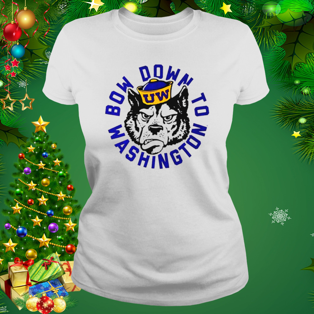 Washington Huskies Bow Down To Washington shirt 2 Women's shirt