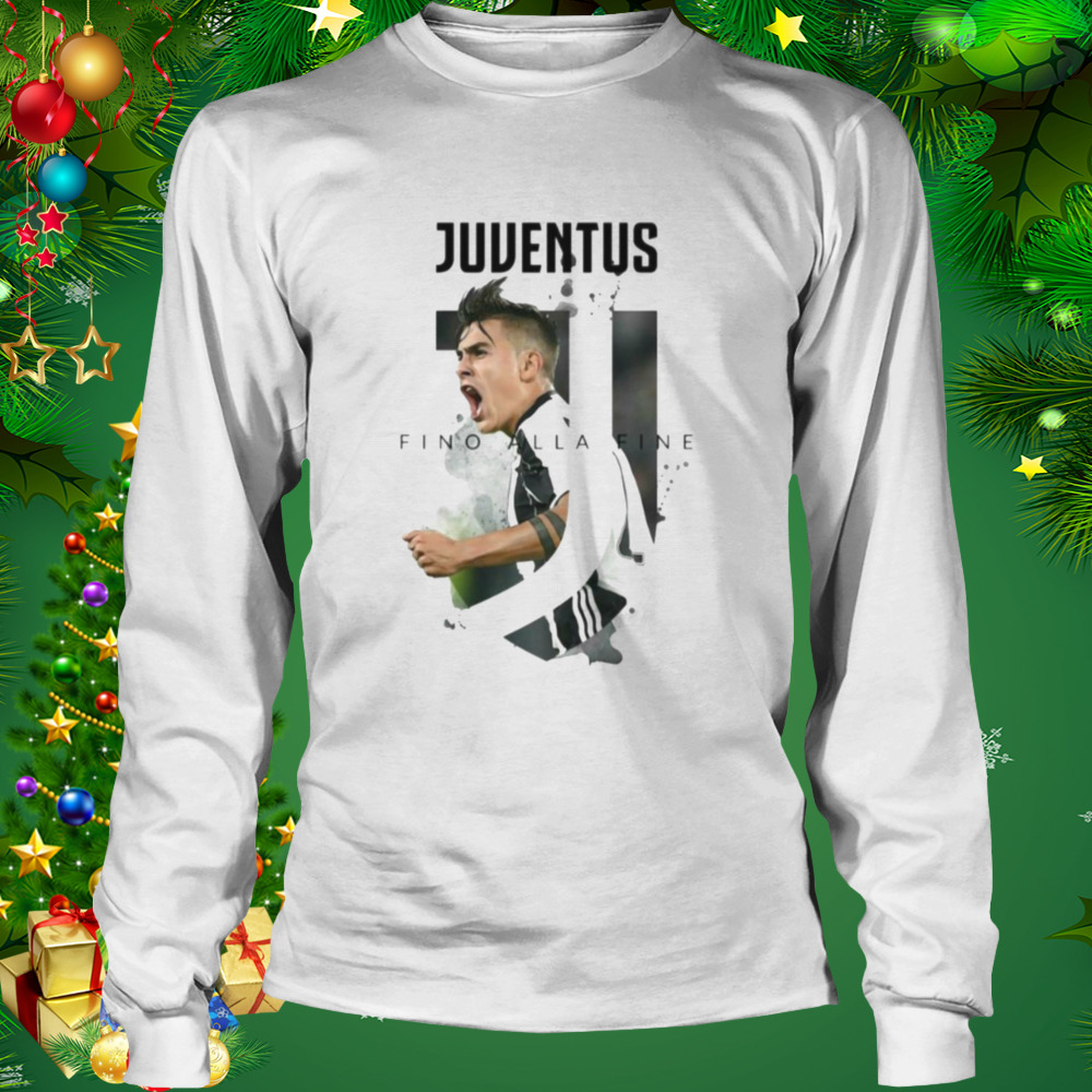 Watercolor Juventus Symbol Paulo Dybala shirt 3 Longsleeve shirt