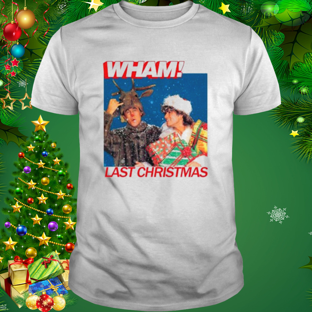 Wham English Music Duo Last Christmas Lyrics shirt