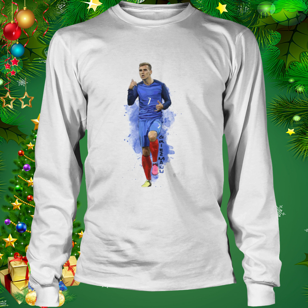World Cup 2022 Antoine Griezmann Fanart Football shirt 3 Longsleeve shirt