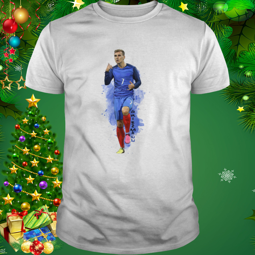 World Cup 2022 Antoine Griezmann Fanart Football shirt