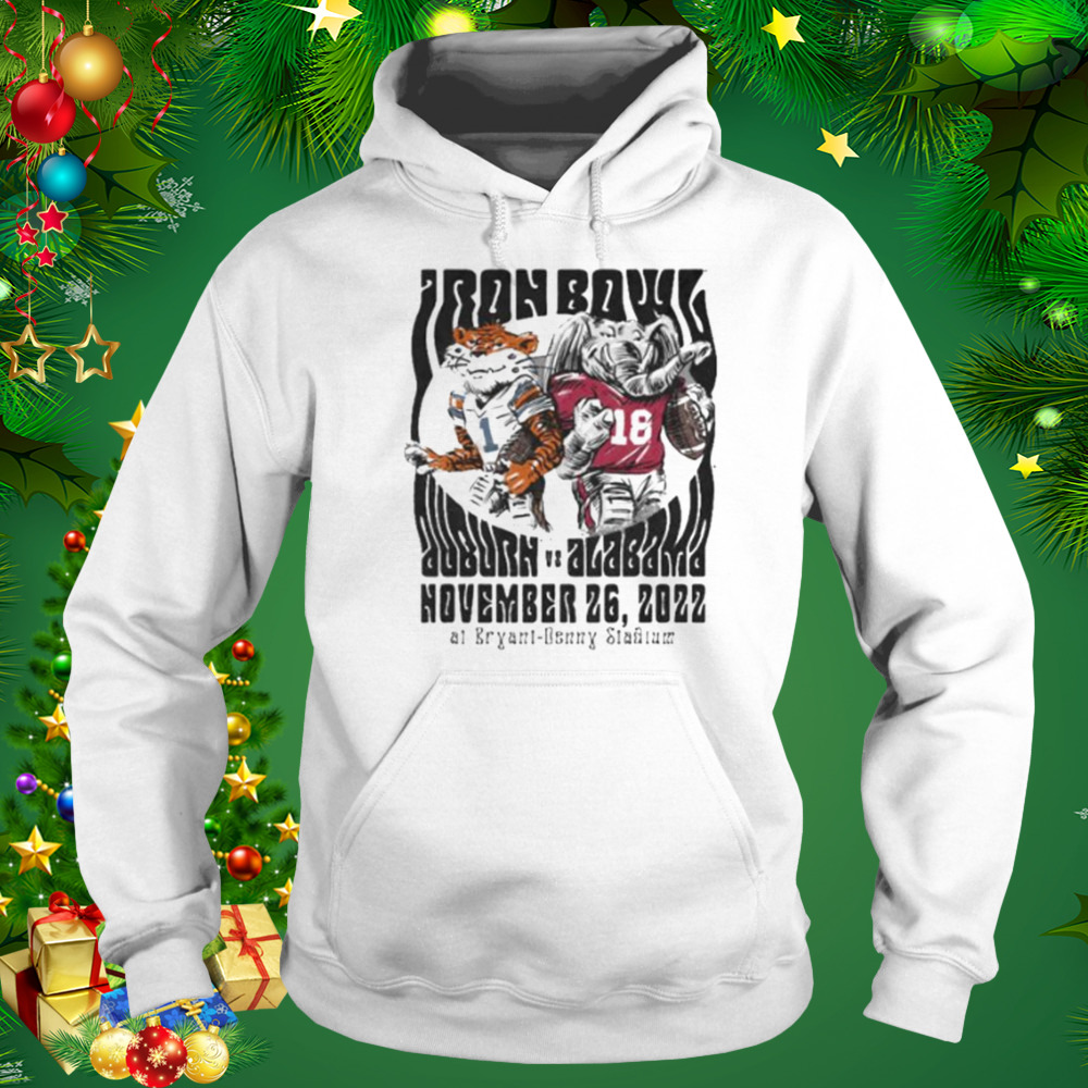 auburn Tigers vs Alabama Crimson Tide Game Day 2022 shirt 5 Hoodie shirt