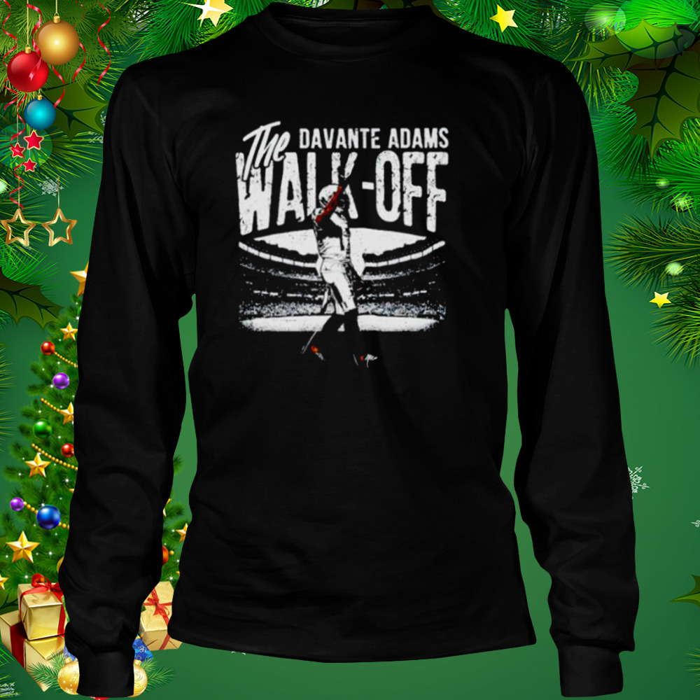 davante Adams the walk off Las Vegas Raiders shirt 3 Longsleeve tshirt
