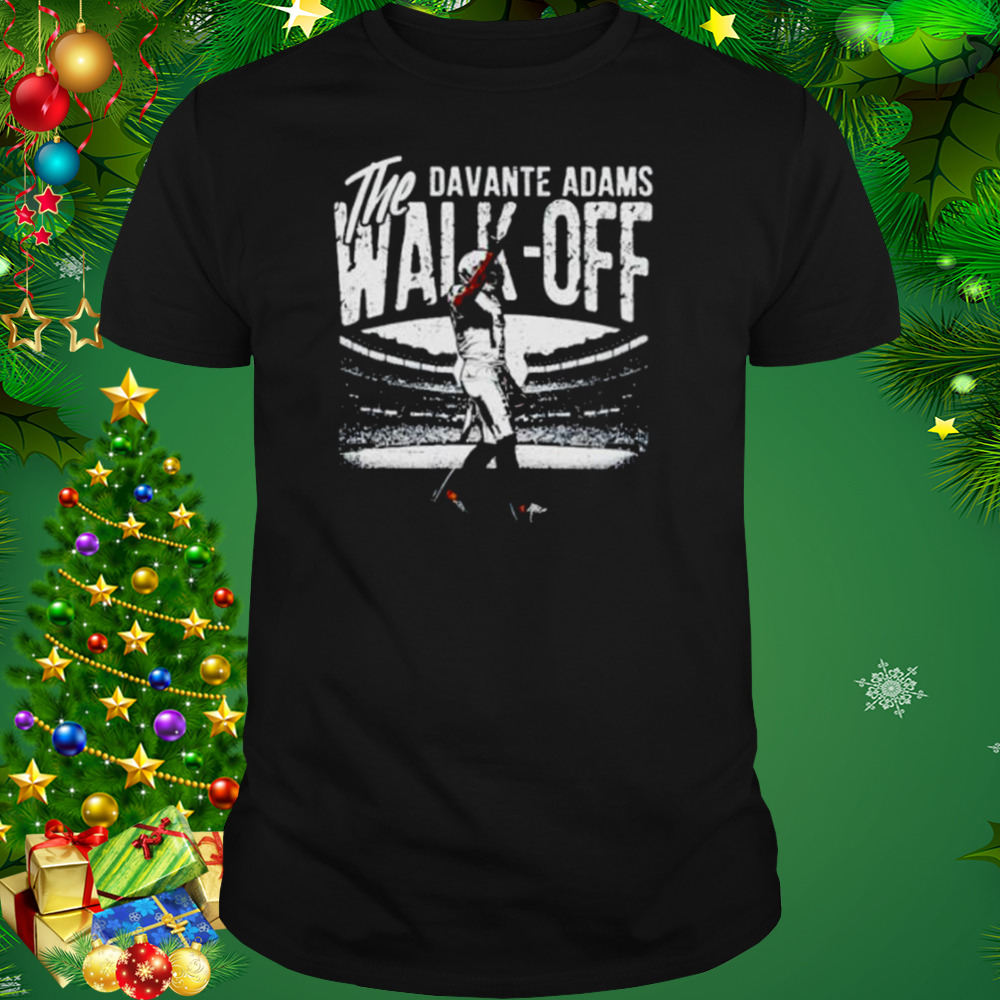 davante Adams the walk off Las Vegas Raiders shirt 1 Unisex tshirt