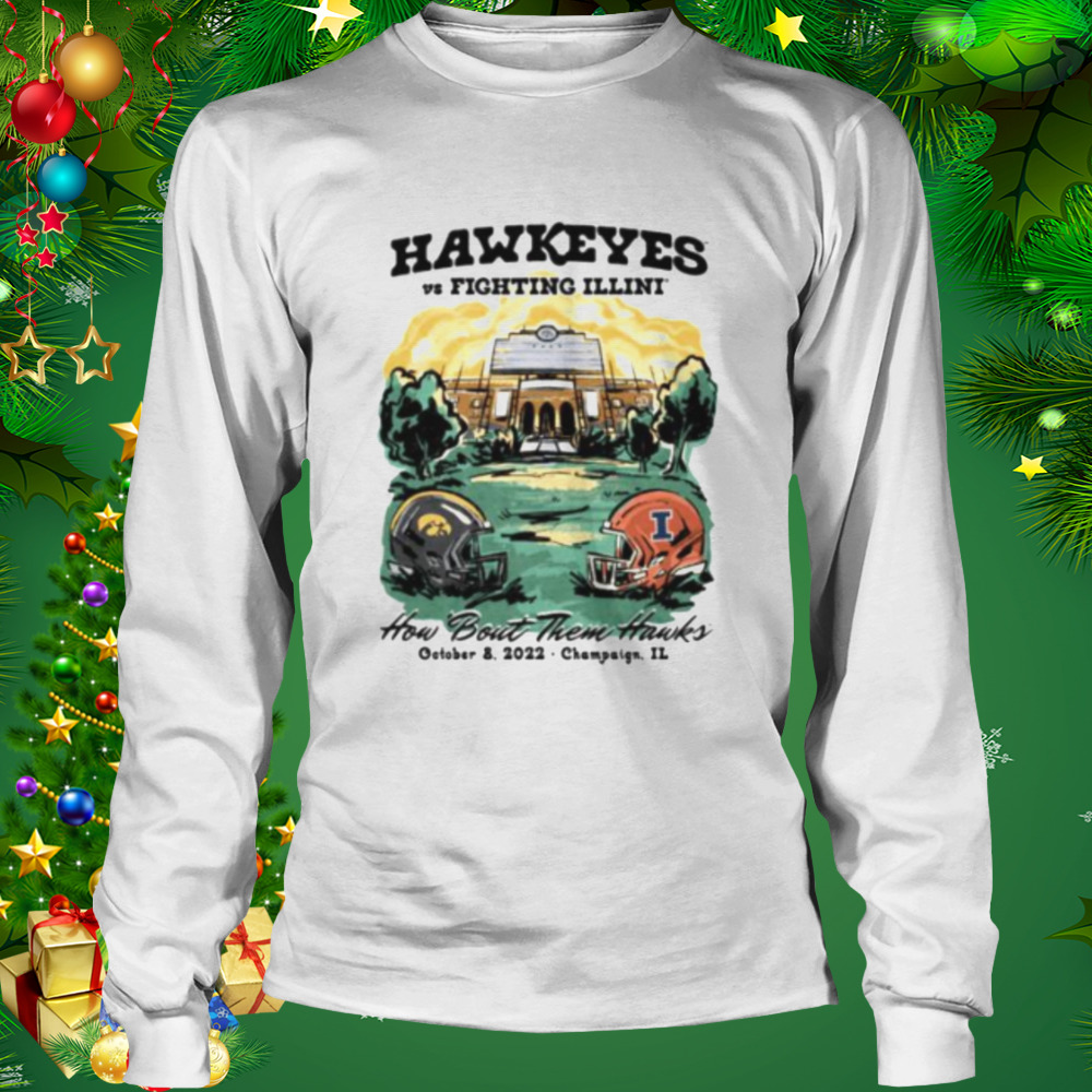 iowa Hawkeyes vs Illinois Fighting Illini Game Day 2022 shirt 3 Longsleeve shirt