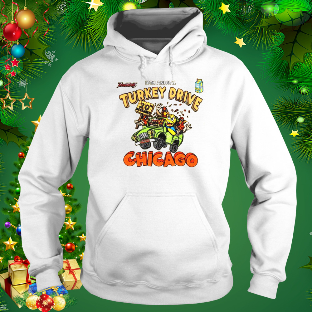 urkey drive chicago 20th november 2022 shirt 5 Hoodie shirt