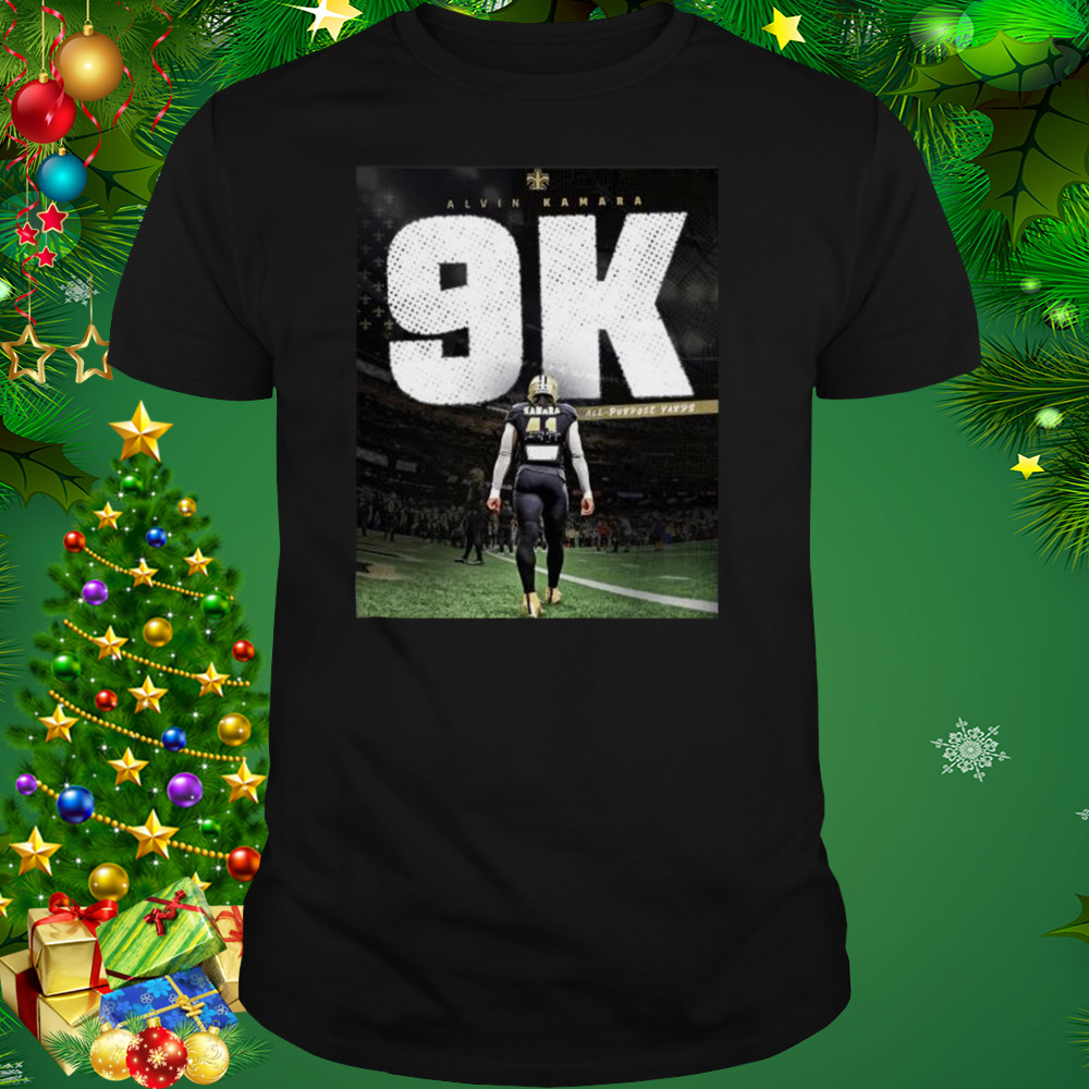 Alvin Kamara New Orleans Saints 9000 all purpose yards shirt 1 Unisex tshirt