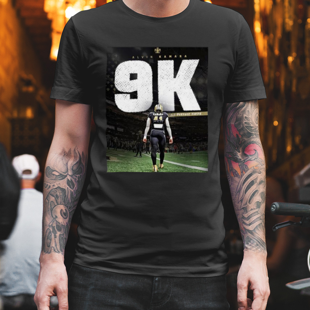 Alvin Kamara New Orleans Saints 9000 all purpose yards shirt