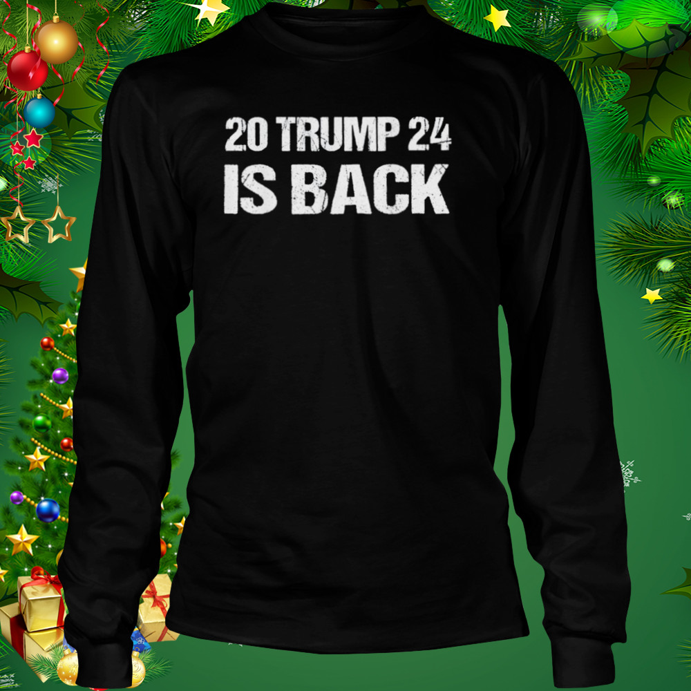 Back Trump 2024 Quote Miss Me Yet Trump 2024 Vintage T-Shirt 3 Longsleeve tshirt