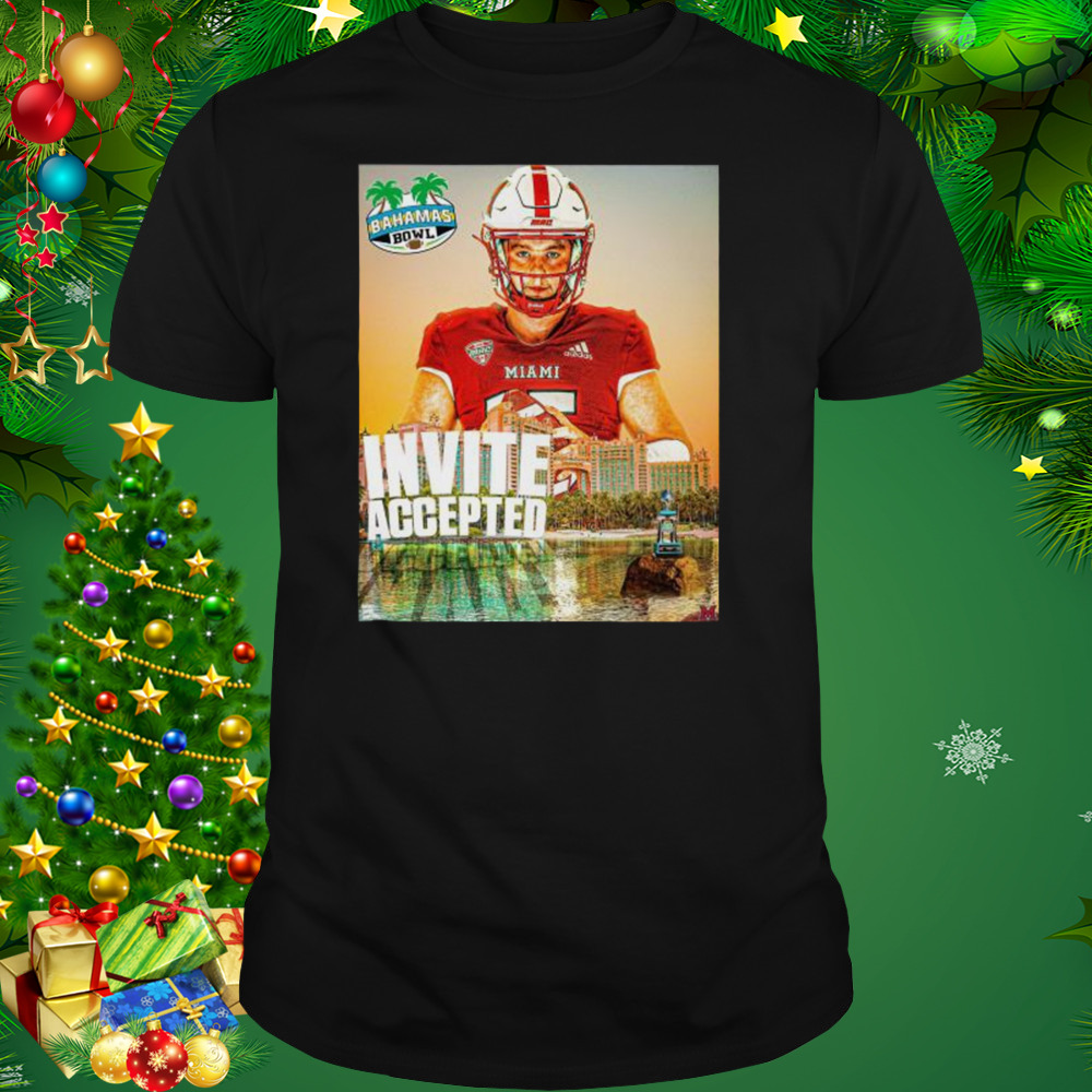 Bahamas Bowl Invite Accepted 2022 shirt 1 Unisex tshirt