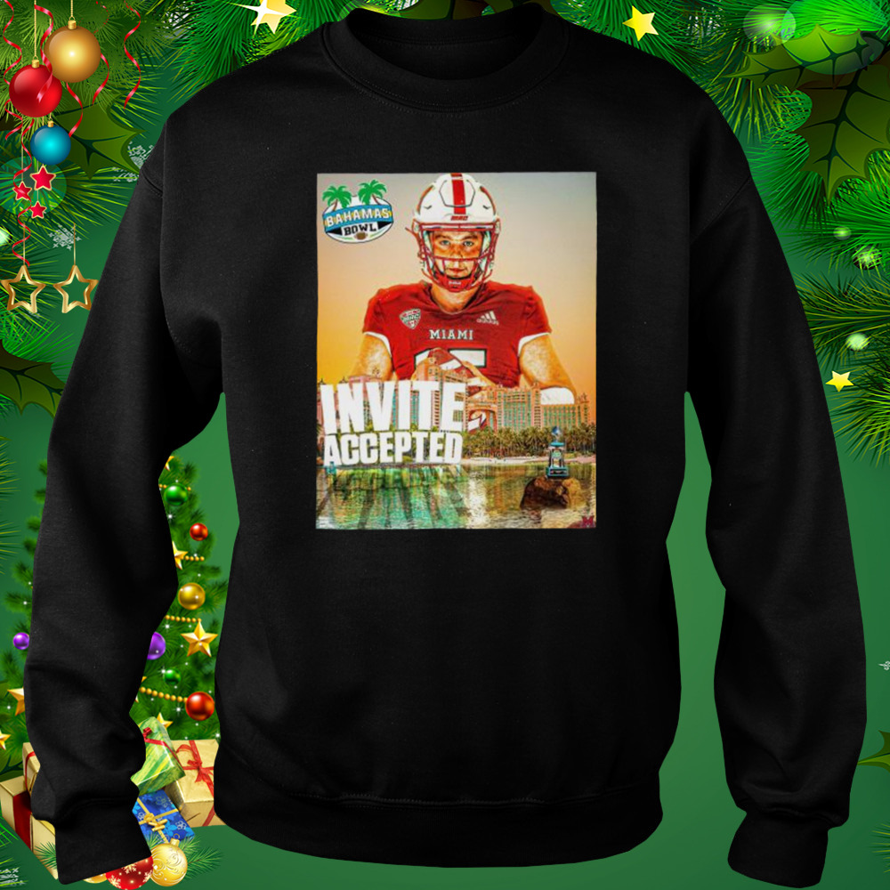 Bahamas Bowl Invite Accepted 2022 shirt 4 Sweat tshirt