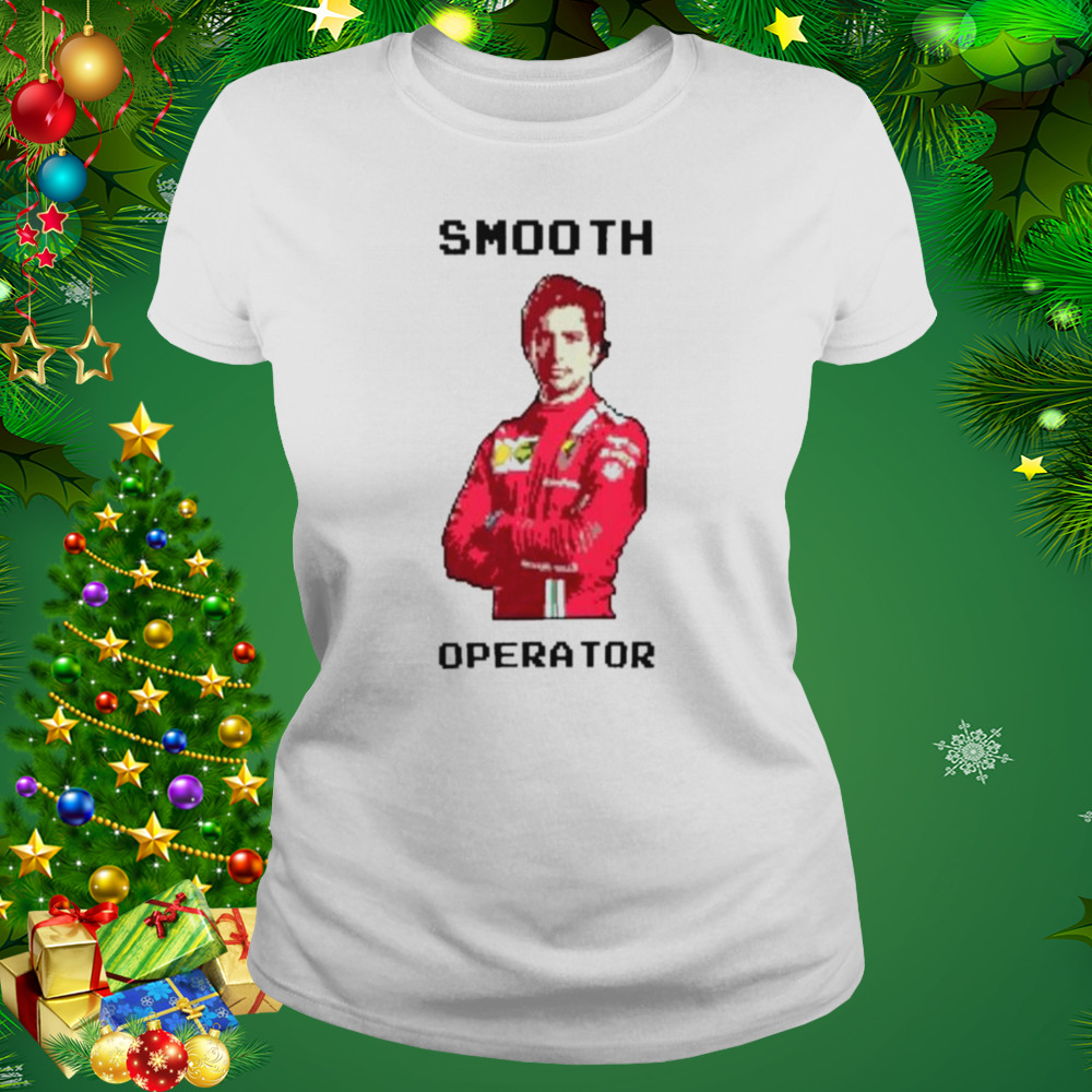 Boy Who Loves Carlos Sainz Smooth Operator Pixel T-Shirt 2 Women's shirt