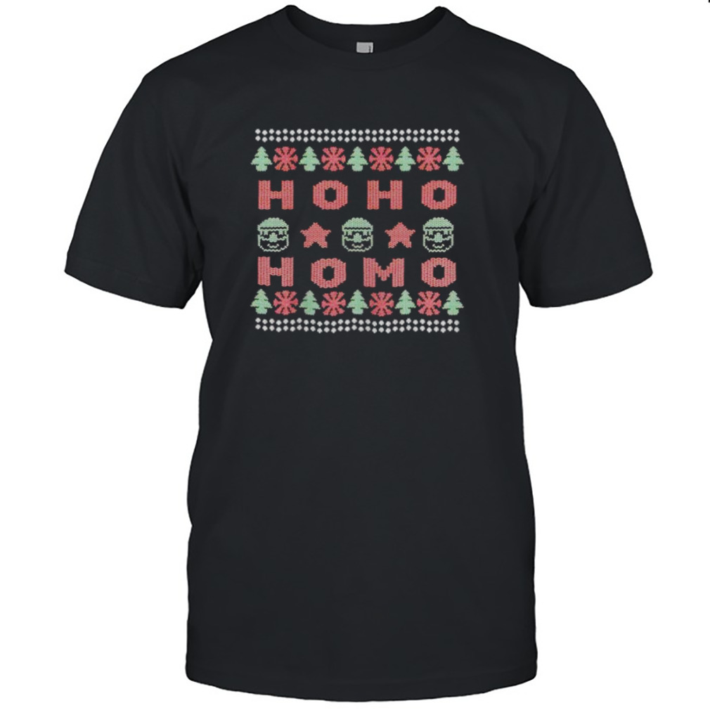 Ho Ho Homo Santa Ugly Christmas shirt