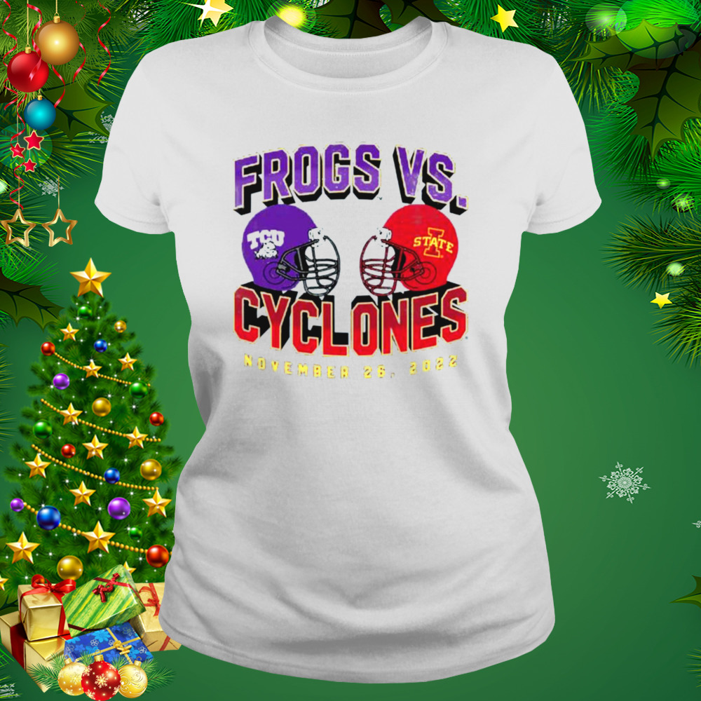 Iowa State Cyclones Vs Tcu Horned Frogs Game Day 2022 Shirt 2 Women's shirt