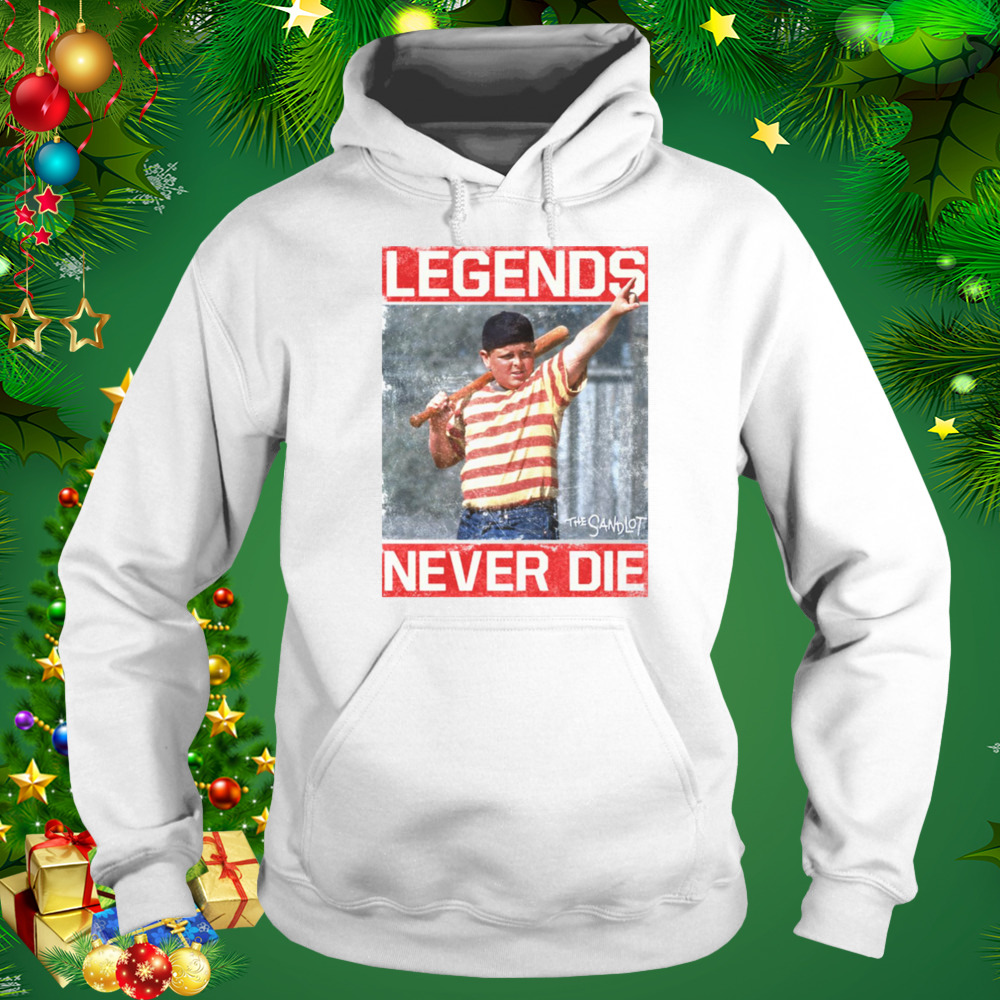 Legends Never Die Hambino From The Sandlot shirt 5 Hoodie shirt
