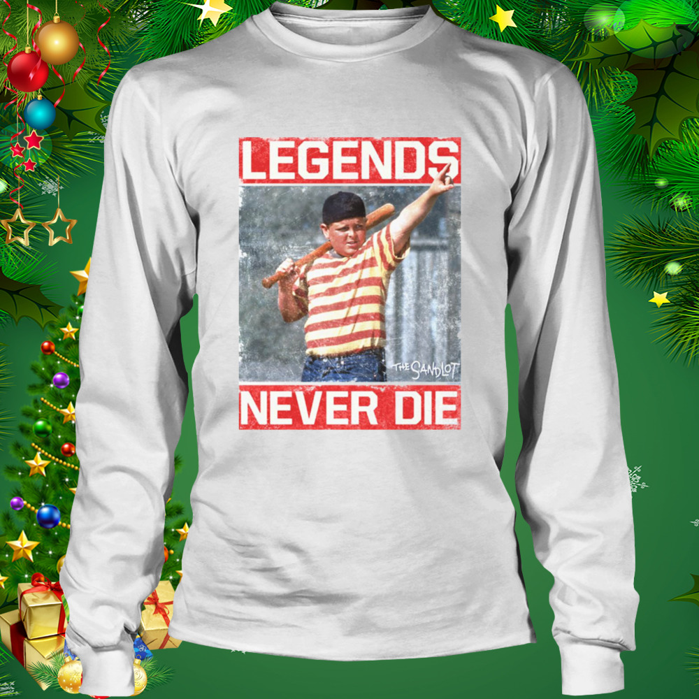 Legends Never Die Hambino From The Sandlot shirt 3 Longsleeve shirt