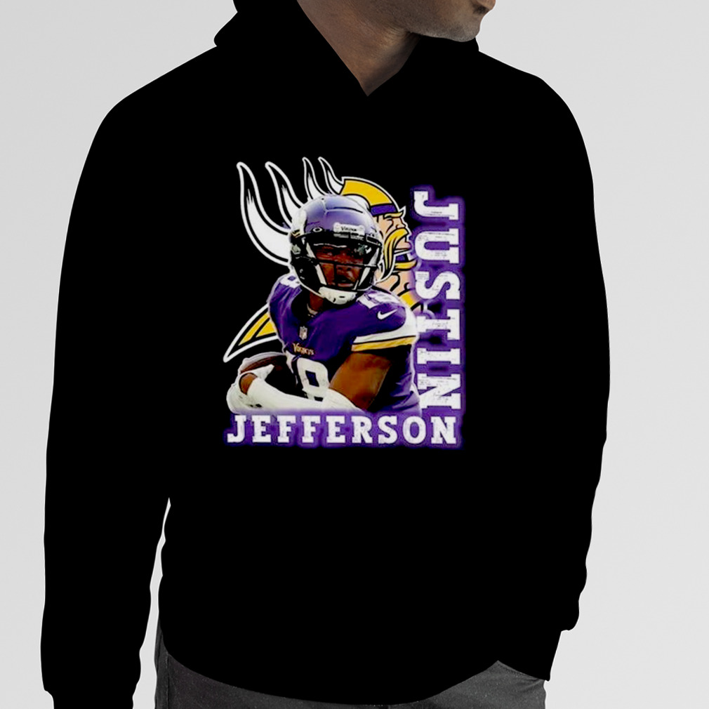 Justin Jefferson T Shirt, Justin Jefferson Vintage Shirt, Justin Jefferson  Bootleg Shirt, Minnesota Football Shirt, 90er