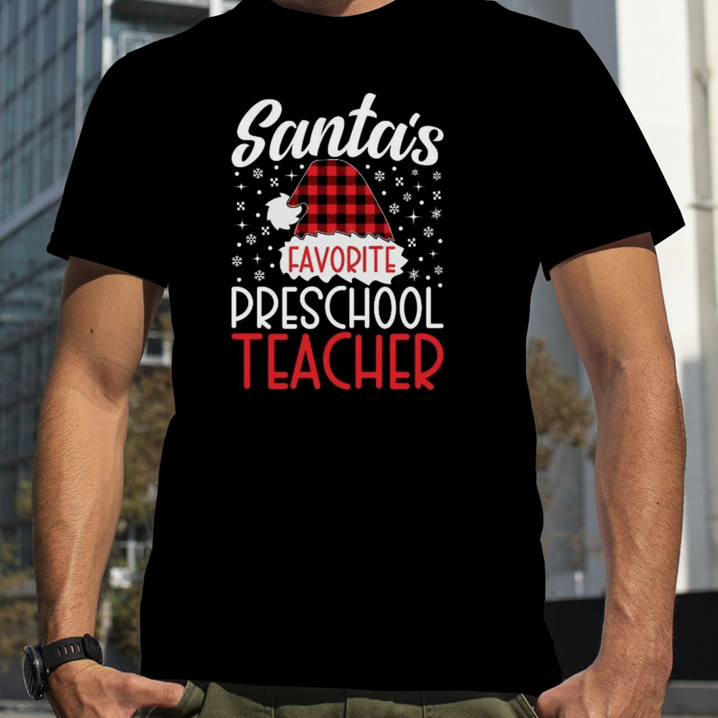 Santa Claus Preschool Teacher Shirt