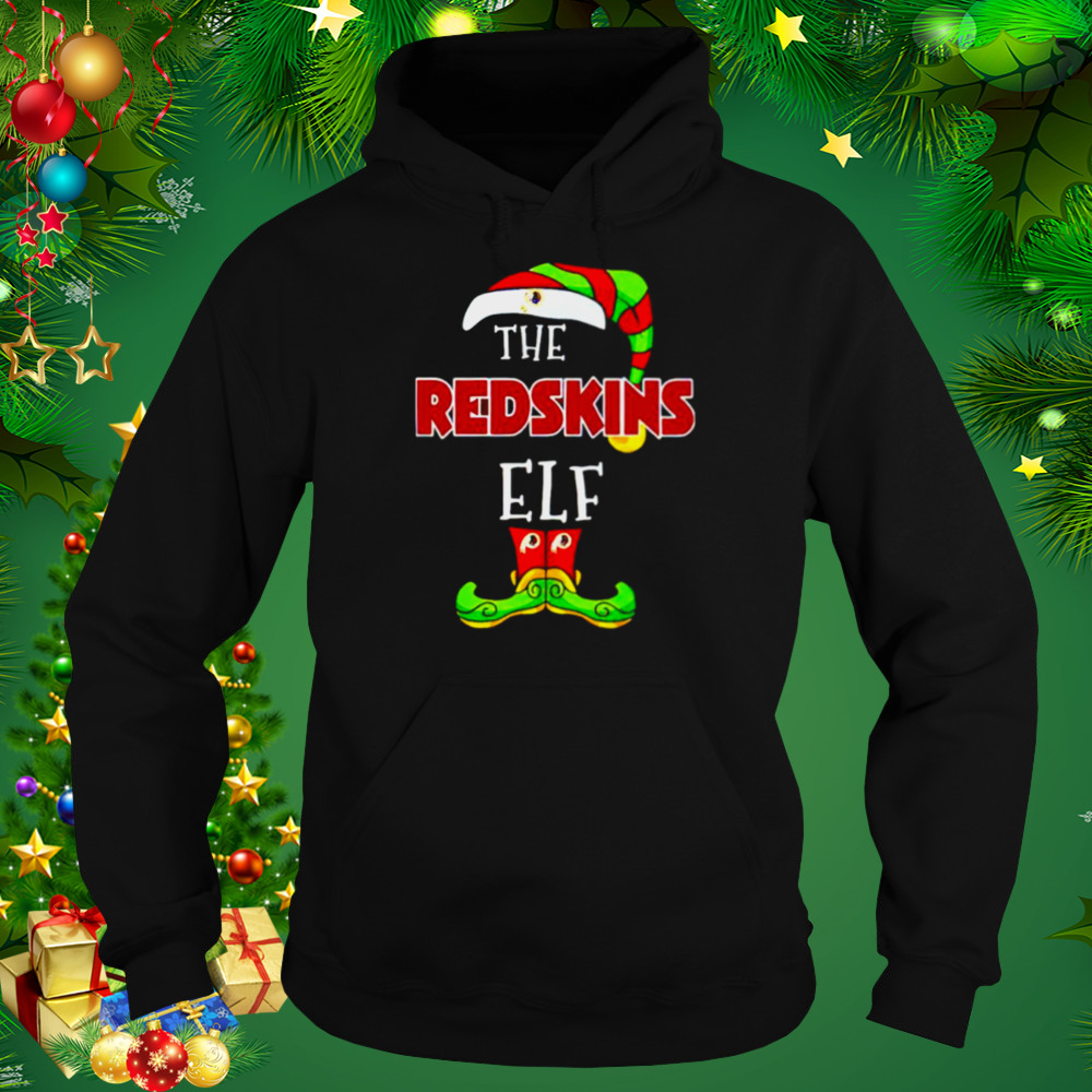 The Washington Redskins Elf Christmas shirt 5 Hoodie tshirt