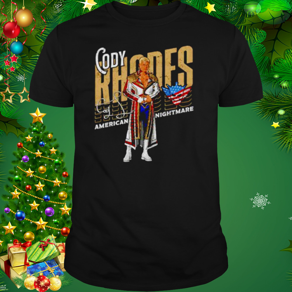 american nightmare Cody Rhodes signature slant shirt 1 Unisex tshirt