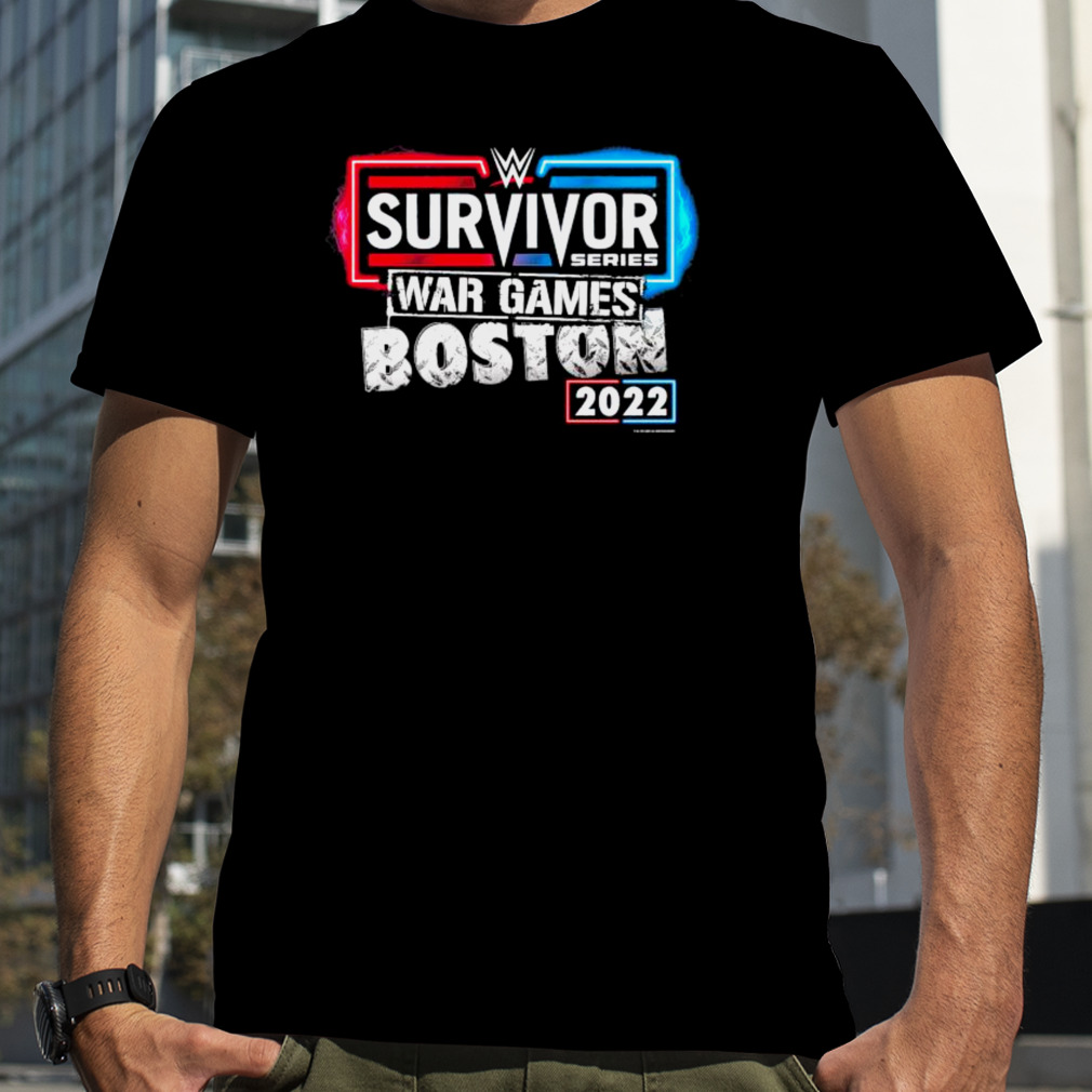 2022 Survivor Series War Games Boston T-Shirt