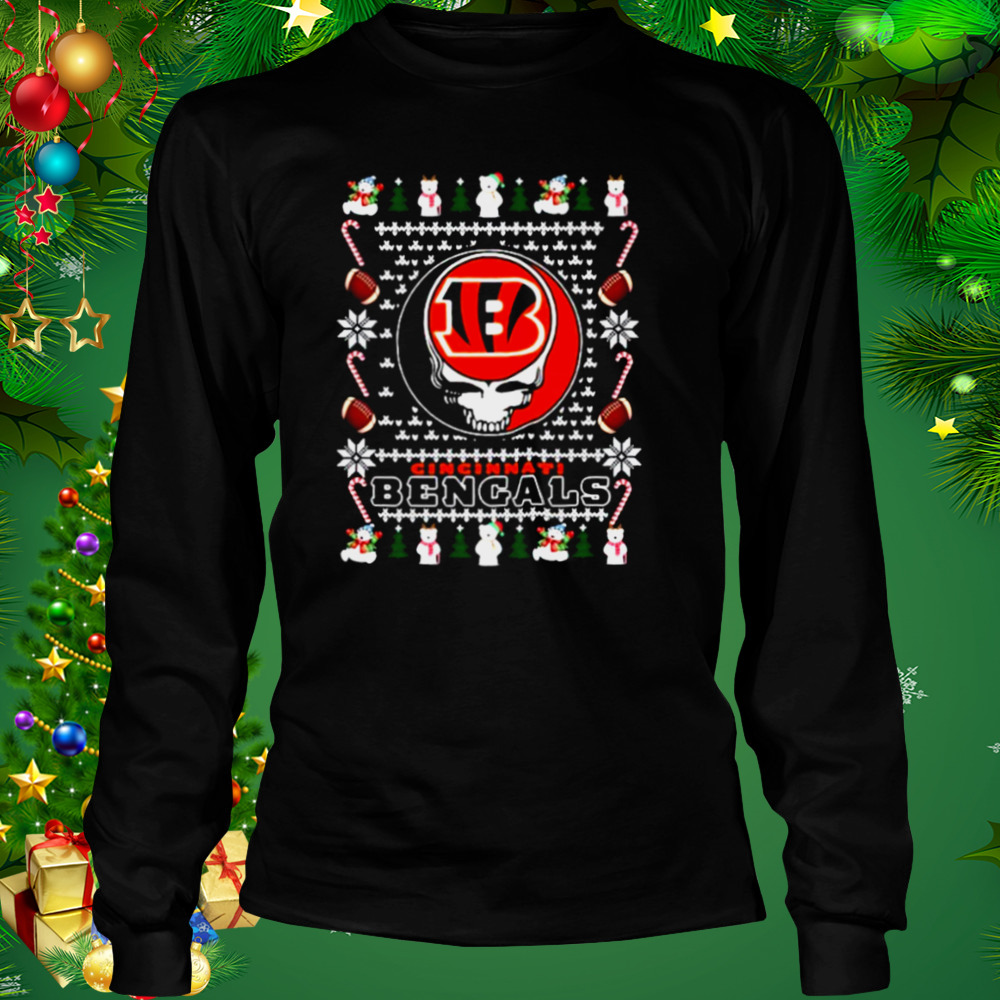 Bear Cincinnati Bengals Ugly Christmas Shirt