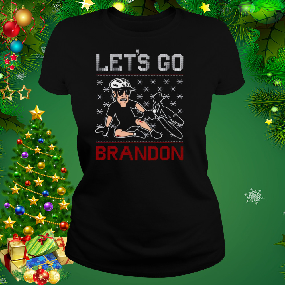 Joe Biden Let’s Go Brandon Tacky Ugly Christmas shirt 2 Women's tshirt