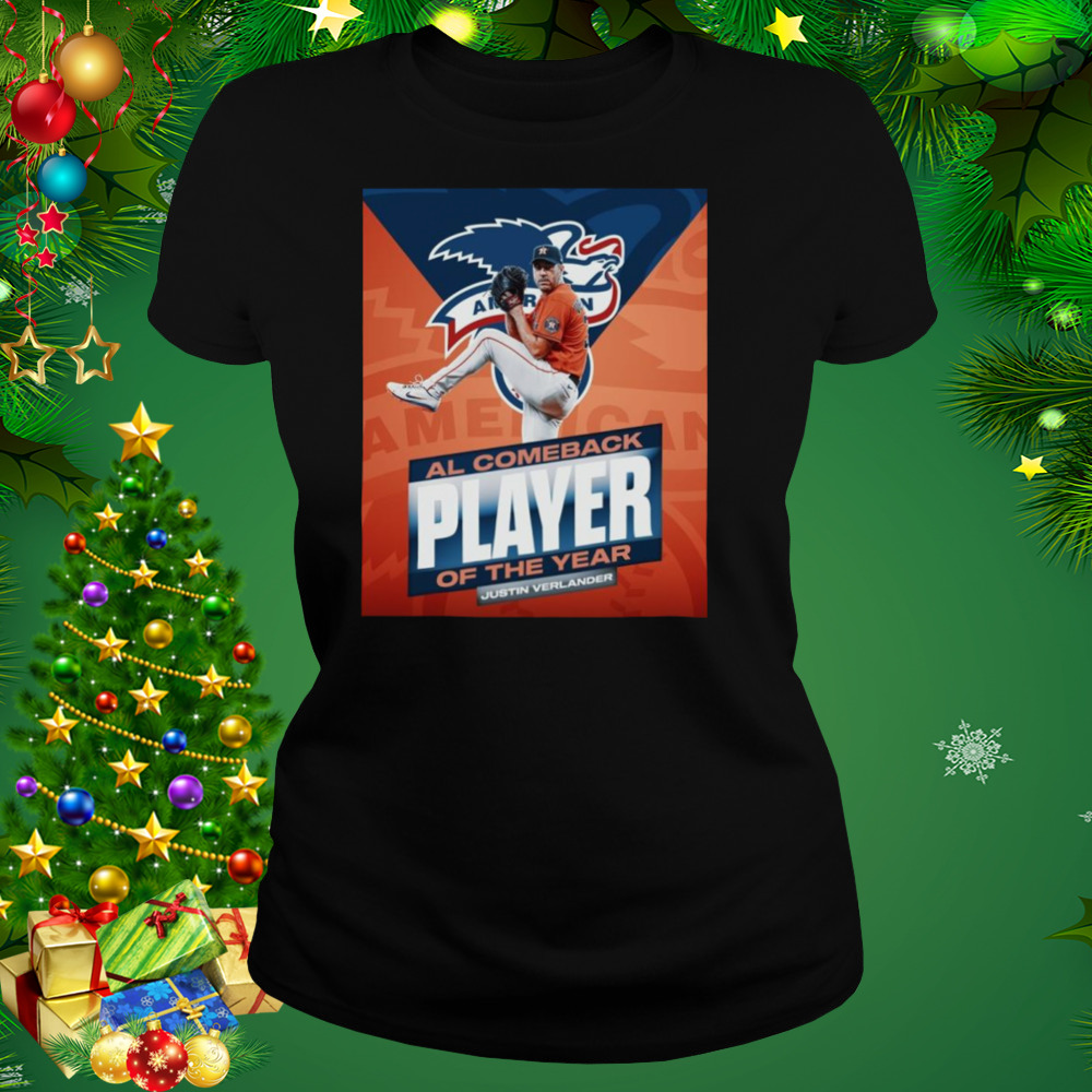 Justin Verlander AL Comeback Player Of The Year Shirt 2 Women's tshirt