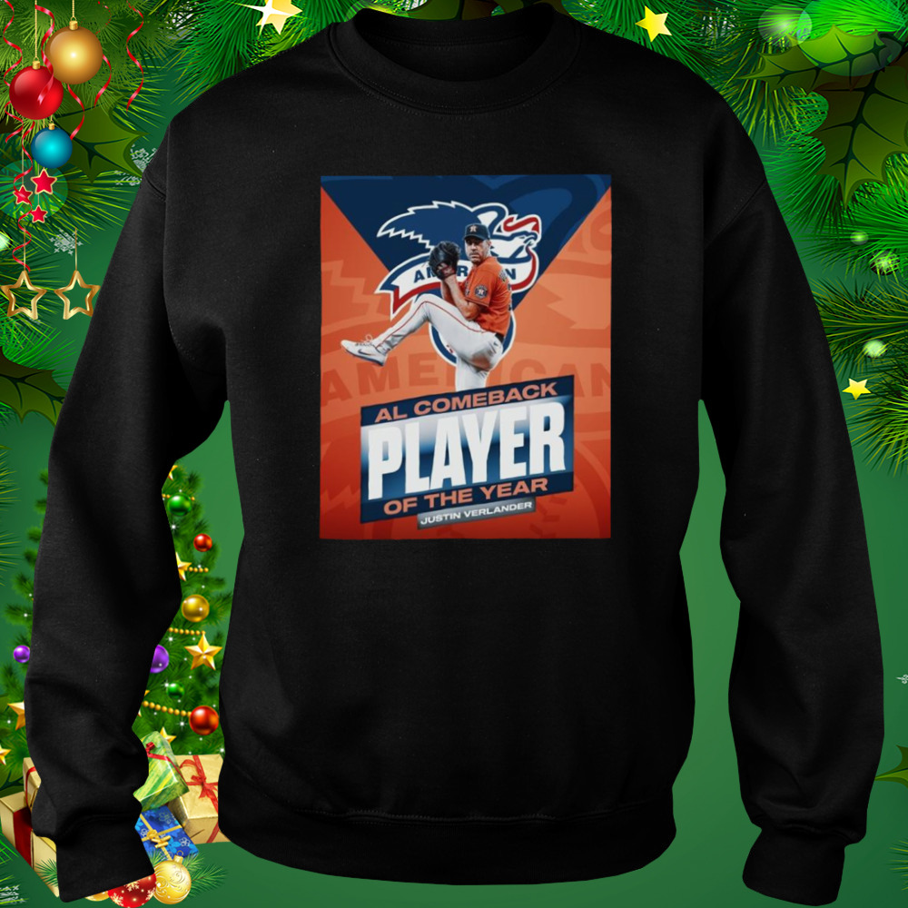 Justin Verlander AL Comeback Player Of The Year Shirt 4 Sweat tshirt