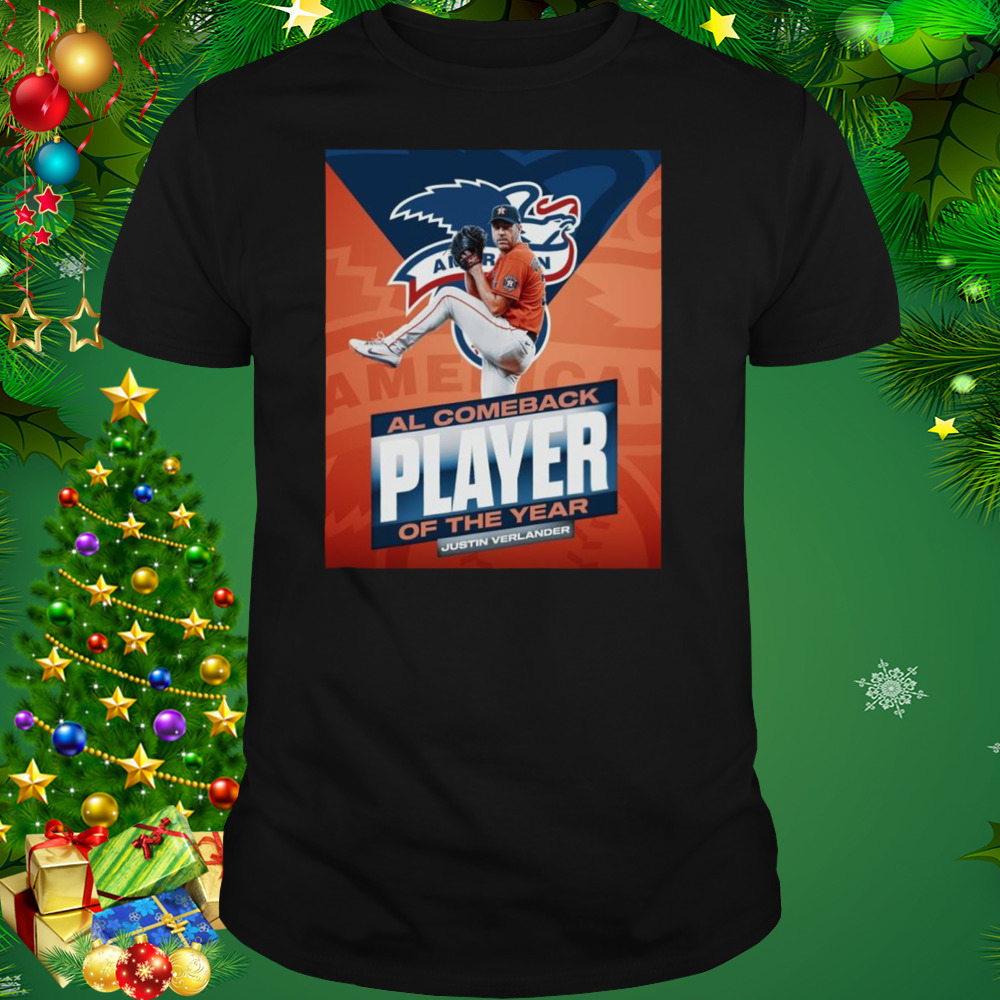 Justin Verlander AL Comeback Player Of The Year Shirt 1 Unisex tshirt