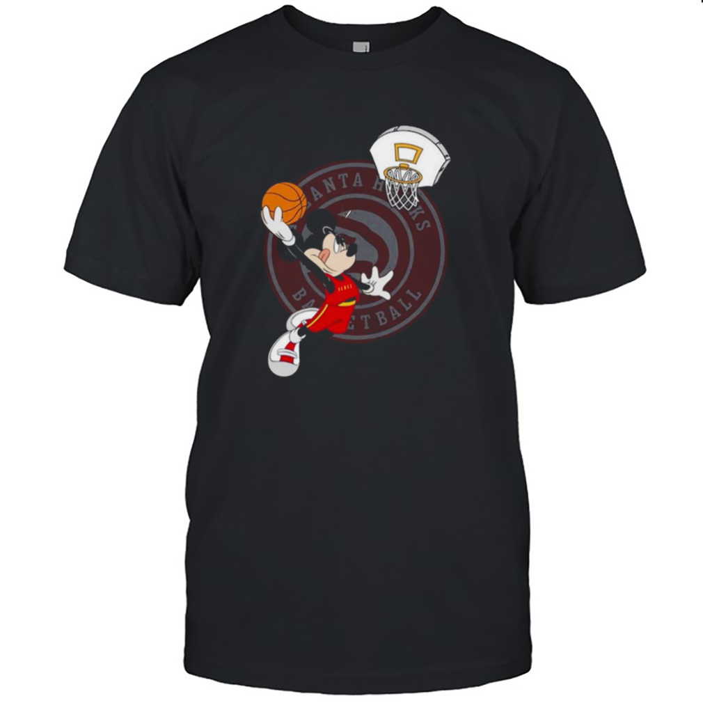 Mickey Mouse Basketball Atlanta Hawks shirt