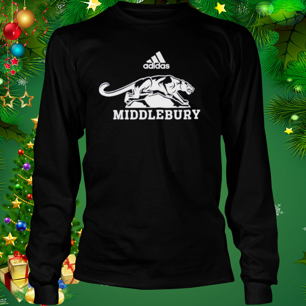 Middlebury Panther Adidas Shirt 3 Longsleeve tshirt