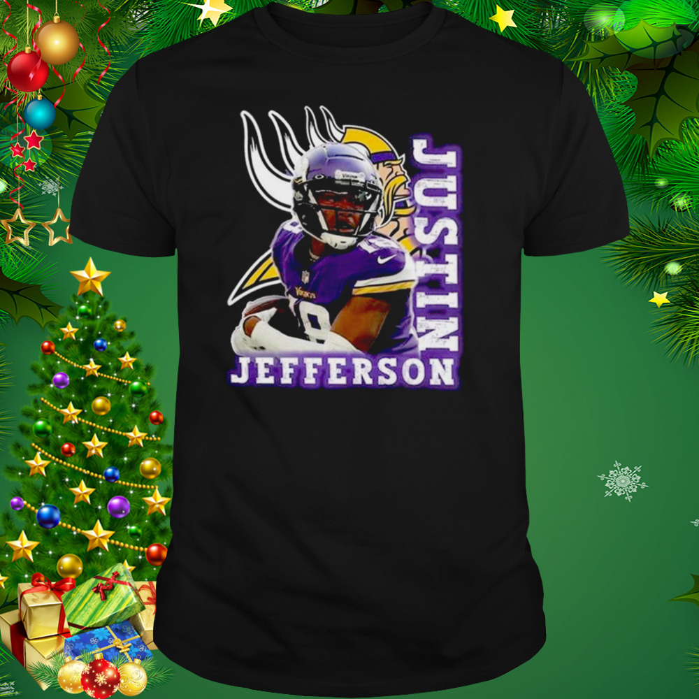 Minnesota Football Justin Jefferson Vintage Bootleg Shirt 1 Unisex tshirt