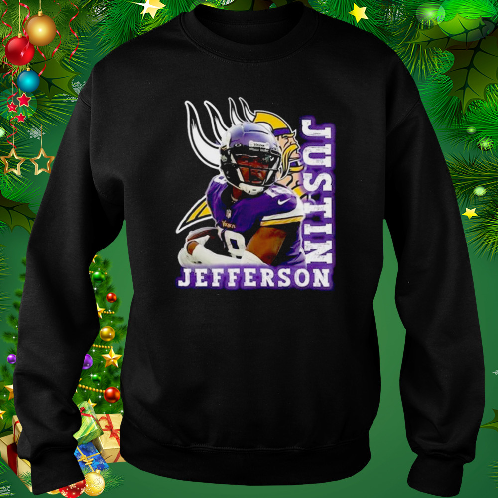 Minnesota Football Justin Jefferson Vintage Bootleg Shirt 4 Sweat tshirt