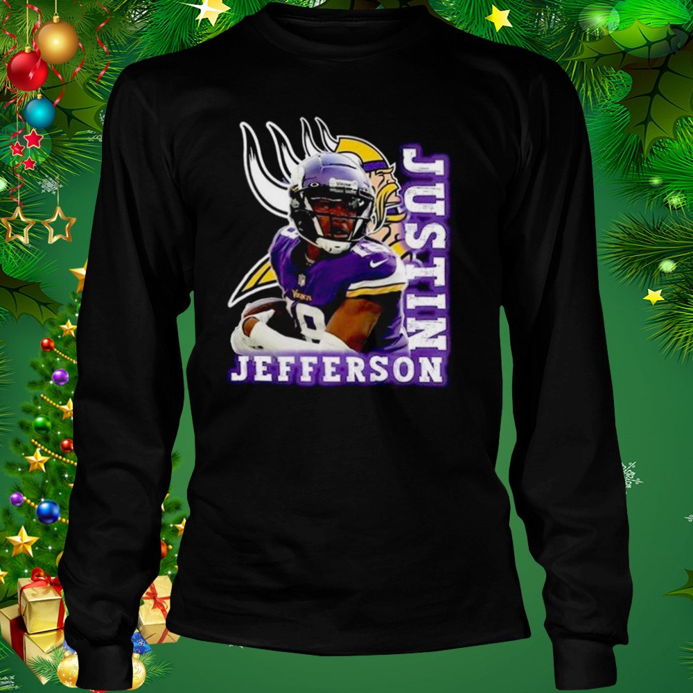 Minnesota Football Justin Jefferson Vintage Bootleg Shirt 3 Longsleeve tshirt