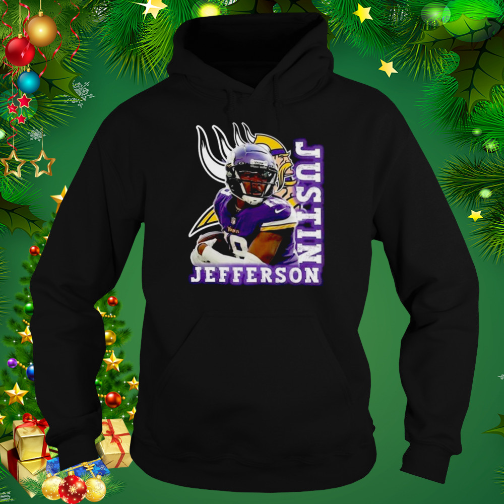Minnesota Football Justin Jefferson Vintage Bootleg Shirt 5 Hoodie tshirt