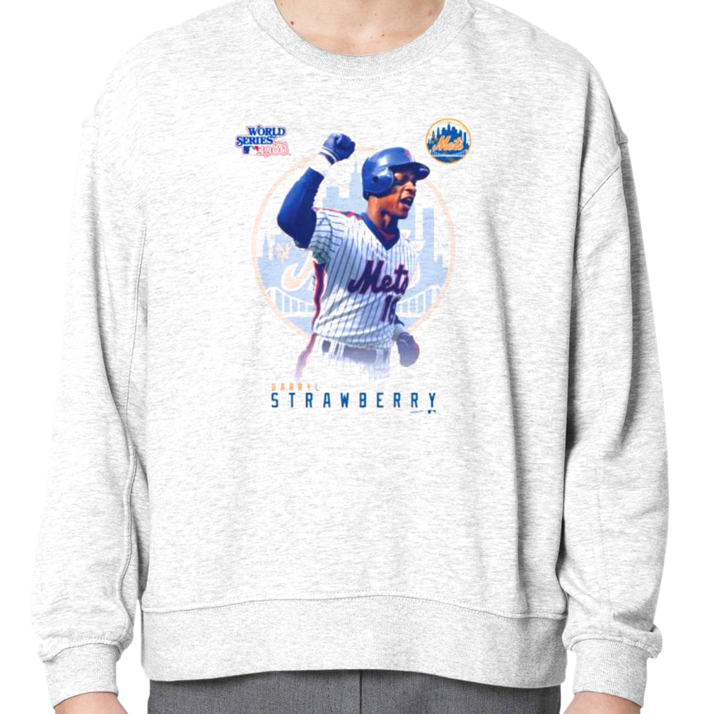 New York Mets Darryl Strawberry Mitchell ' Ness White Once Upon A Time In  Queens Shirt, hoodie, sweater, long sleeve and tank top