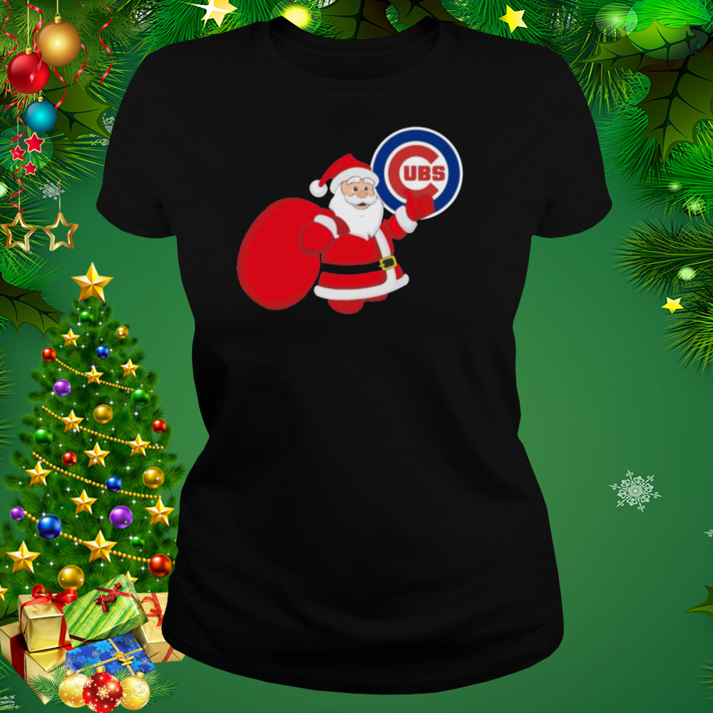 Santa Claus Chicago Cubs MLB Christmas 2022 Shirt, hoodie, sweater