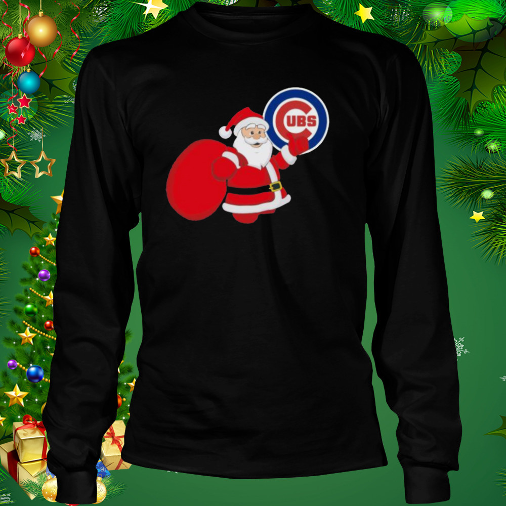 Santa Claus Chicago Cubs MLB Christmas 2022 shirt, hoodie, sweater