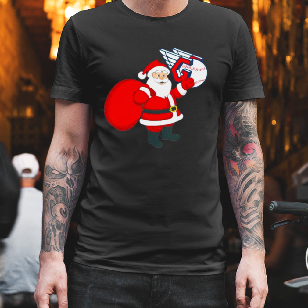 Santa Claus Cleveland Guardians MLB Christmas 2022 shirt
