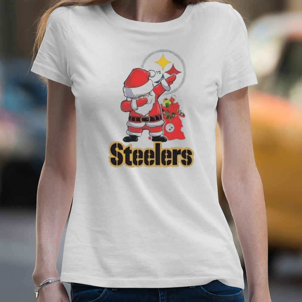 Pittsburgh Steelers Santa Claus Christmas T-Shirt