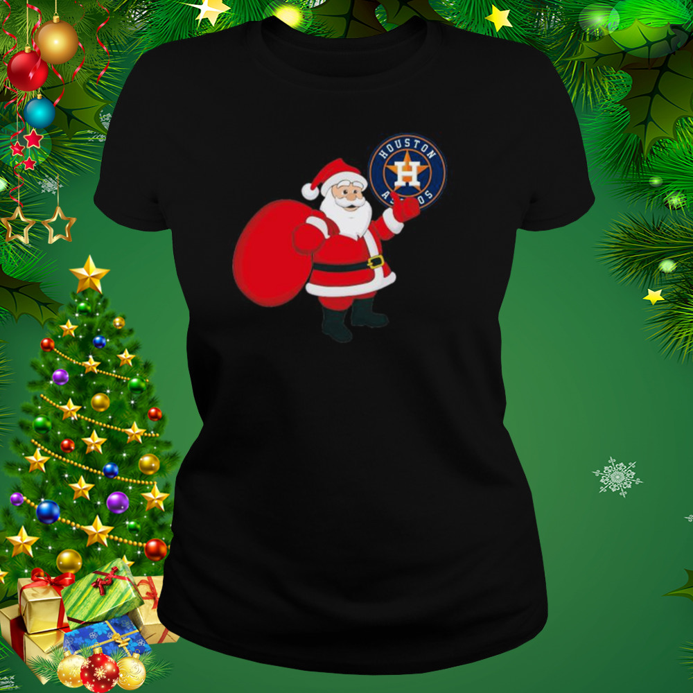 Houston Astros Santa Claus Christmas shirt, hoodie, sweater, long