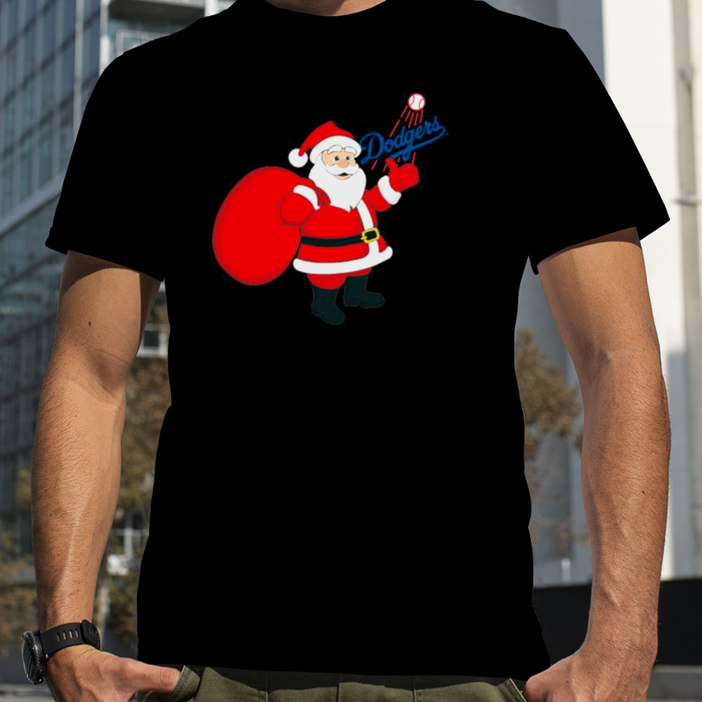 Santa Claus Los Angeles Dodgers MLB Christmas 2022 shirt
