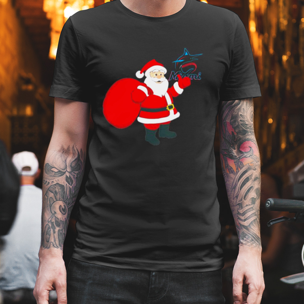 Santa Claus Miami Marlins MLB Christmas 2022 shirt