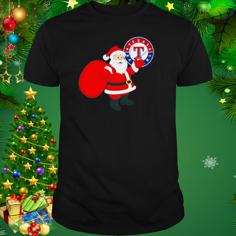 Santa Claus Texas Rangers MLB Christmas 2022 shirt